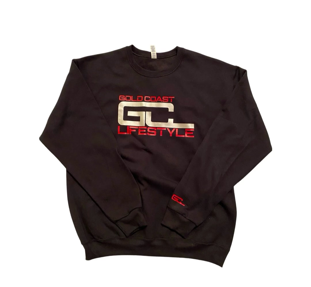 GCL varsity crew neck sweatshirt
